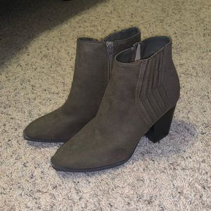 Camo green heels